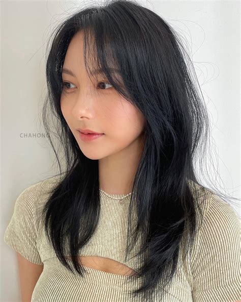 asian hair layered